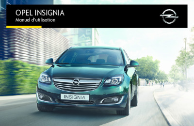 Couverture Notice Opel Insigna