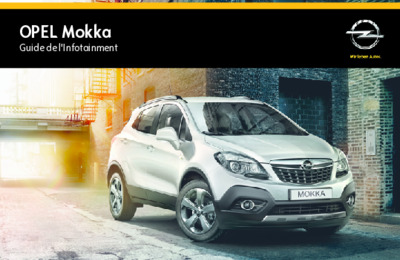 Couverture Notice Opel Mokka