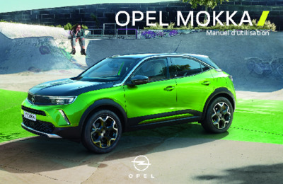 Couverture Notice Opel Mokka
