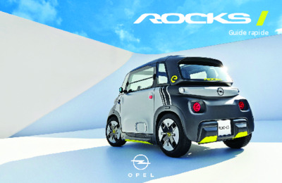 Couverture Notice Opel Rocks
