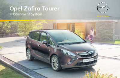 Couverture Notice Opel Zafira