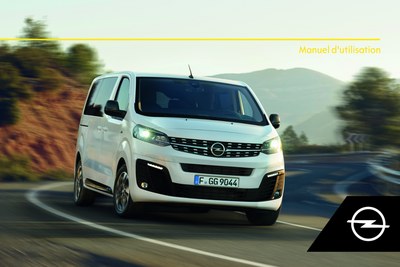 Couverture Notice Opel Zafira
