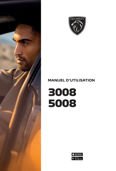 Couverture Notice Peugeot 5008