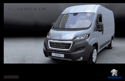 Couverture Notice Peugeot Boxer