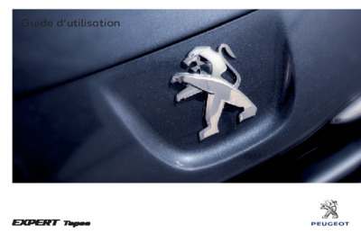 Couverture Notice Peugeot Expert
