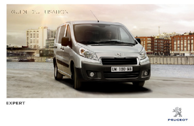 Couverture Notice Peugeot Expert