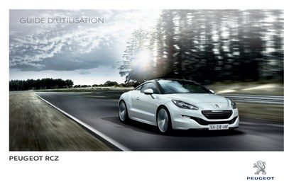 Couverture Notice Peugeot RCZ