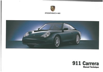 Couverture Notice Porsche 911