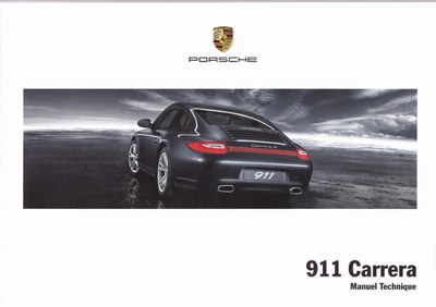 Couverture Notice Porsche 911
