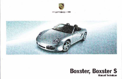 Couverture Notice Porsche Boxster