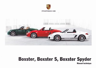 Couverture Notice Porsche Boxster