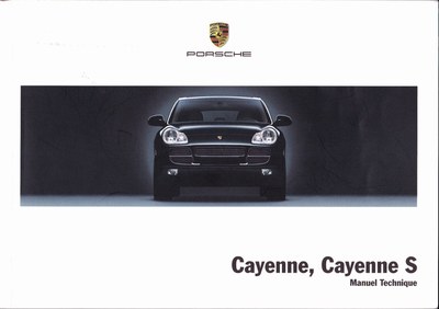 Couverture Notice Porsche Cayenne