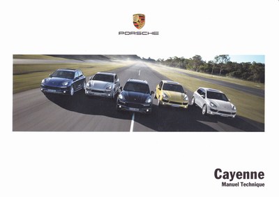 Couverture Notice Porsche Cayenne
