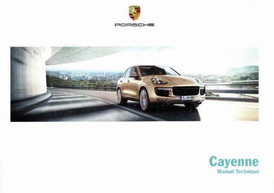 Couverture Notice Porsche Cayenne