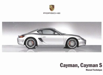 Couverture Notice Porsche Cayman