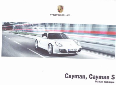 Couverture Notice Porsche Cayman