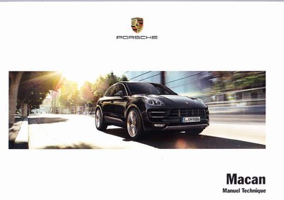 Couverture Notice Porsche Macan