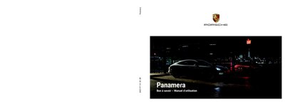 Couverture Notice Porsche Panamera