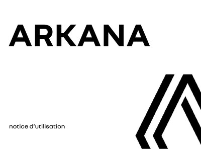 Couverture Notice Renault Arkana