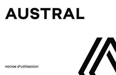 Couverture Notice Renault Austral