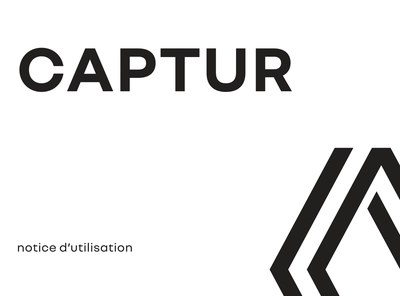 Couverture Notice Renault Captur