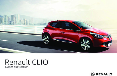 Couverture Notice Renault Clio