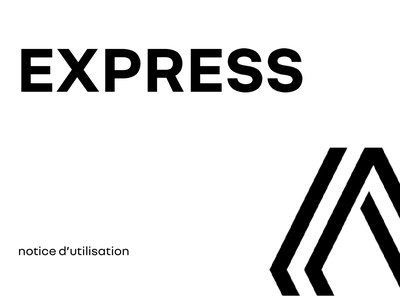Couverture Notice Renault Express