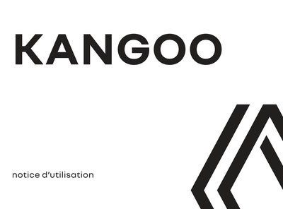 Couverture Notice Renault Kangoo