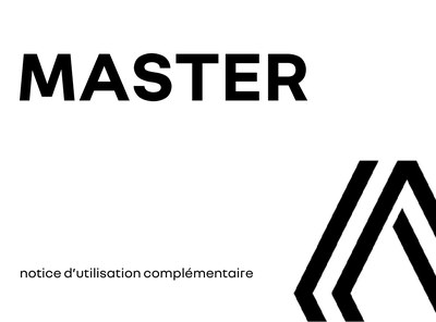 Couverture Notice Renault Master
