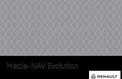 Couverture Notice Renault Media-Nav Evolution 2