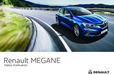 Couverture Notice Renault Megane