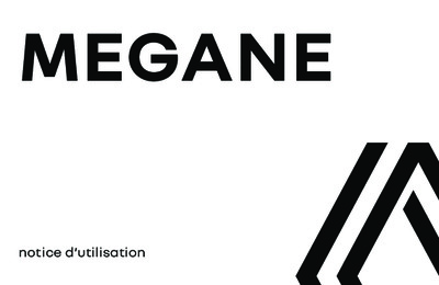 Couverture Notice Renault Megane