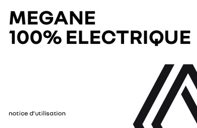 Couverture Notice Renault Megane E-Tech