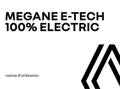 Couverture Notice Renault Megane E-Tech