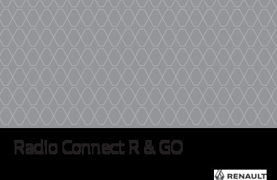 Couverture Notice Renault Radio Connect R&Go