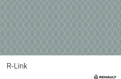 Couverture Notice Renault R-Link