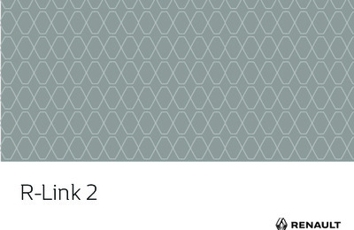 Couverture Notice Renault R-Link 2