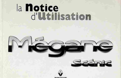 Couverture Notice Renault Scenic