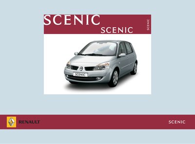 Couverture Notice Renault Scenic