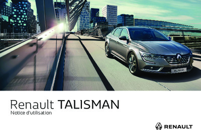 Couverture Notice Renault Talisman