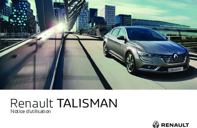 Couverture Notice Renault Talisman