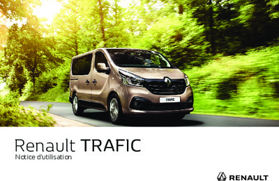 Couverture Notice Renault Trafic