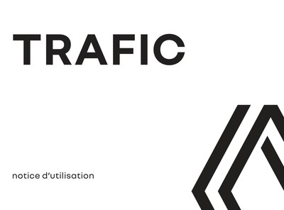 Couverture Notice Renault Trafic