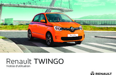 Couverture Notice Renault Twingo