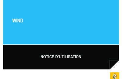 Couverture Notice Renault Wind