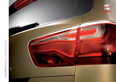 Couverture Notice Seat Alhambra