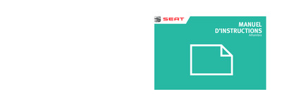 Couverture Notice Seat Alhambra