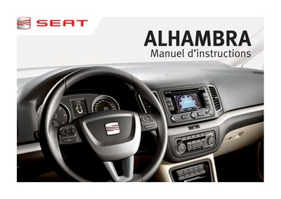 Couverture Notice Seat Alhambra