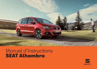 Couverture Notice Seat Alhambra