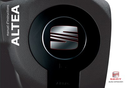 Couverture Notice Seat Altea